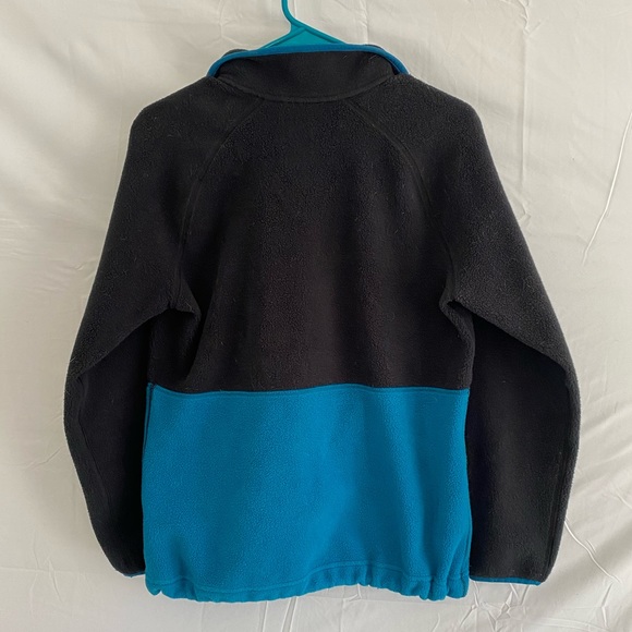 L.L. Bean Blue Fleece Pullover Sweatshirt - Picture 3 of 4